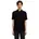 Homme Herren Poloshirt SLMFAVE ZIP SS Regular Fit 16079026 Schwarz XXL