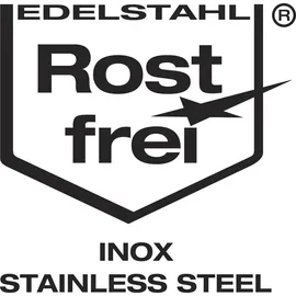 Wenko WC-Garnitur Rivalta Edelstahl glänzend