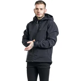 Vintage Industries Alford Softshell schwarz L