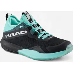 Damen Padelschuhe Head - Motion Pro 2024 schwarz/türkis SCHWARZ|türkis 36