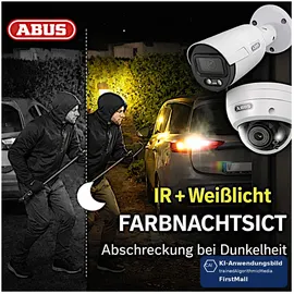 ABUS IPCA34512B Weiß