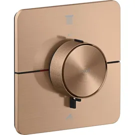 Axor ShowerSelect ID Thermostat, Unterputz, softsquare, 2 Verbraucher, 36754310,