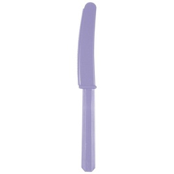 Amscan Einweggabel »10 Messer lila Plastik 17,1 cm«