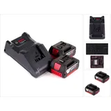 Bosch Starter Set 18V mit 2x GBA Akku 5,0Ah + GAL 18V-40 Ladegerät