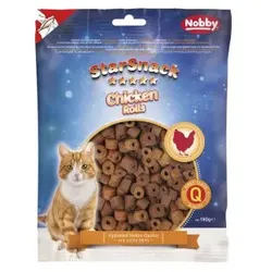 Katzen - Snacks NOBBY Star Snack Chicken Rolls, 180 g