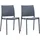 CLP Gartenstuhl Meton 42 x 42 x 81 cm grau 2 St.