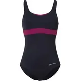 Energetics Badeanzug Damen Schwarz/Violett 46 Cup C
