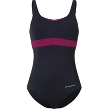 Energetics Badeanzug Damen Schwarz/Violett 46 Cup C