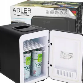 Adler AD 8084 Mini-Kühlschrank 4 l 27 cm hoch Schwarz