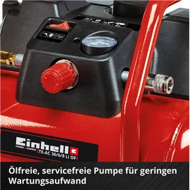 Einhell TE-AC 36/6/8 Li OF Set-Solo