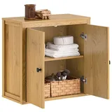 SoBuy Hängeschrank BZR168 Badschrank Küchenschrank Medizinschrank Wandschrank beige