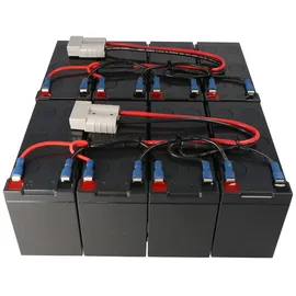 CSB Nachbauakku exakt passend für den APC-RBC12 Akku vormontiert mit Kabel und Stecker