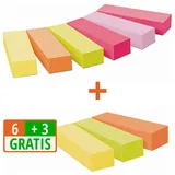 Post-it Post-it® Page Marker neon Haftmarker farbsortiert 9x 100 Streifen