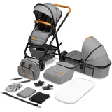 lionelo Amber 2 in 1 grey stone