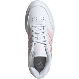 adidas Courtblock Damen Cloud White/Clear Pink/Almost Pink 36 2/3