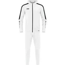 JAKO Kinder Sportanzug Trainingsanzug Polyester, weiß, 164