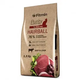 Fitmin Purity Hairball Katzenfutter Rind 1,5 kg