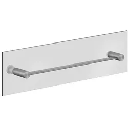 Gessi316 Handtuchhalter 450 mm zur Montage an einer Glaswand, 54923239, Farbe: Edelstahl matt gebürstet