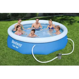 BESTWAY Fast Set Pool 305 x 76 cm inkl. Filterpumpe