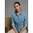 Arizona Jeansbluse blau 34