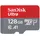 SanDisk Ultra microSDHC/microSDXC UHS-I Class 10 + SD-Adapter 128 GB