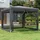 vidaXL Pavillon 3 x 3 m inkl. 4 Seitenteile Anthrazit