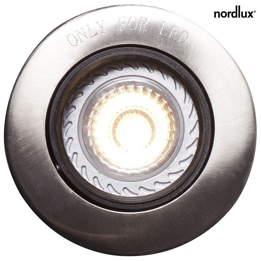 Nordlux Einbaustrahler MIXIT PRO, Aluminium gebürstet, GU10, IP23, Aluminium gebürstet NORD-71810132