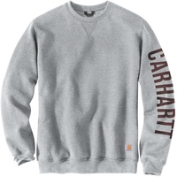 CARHARTT Crewneck Graphic Logo Pullover, grau, Größe XL
