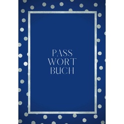 Passwort Buch – A5 – Notizbuch für Passwörter – zweispaltiger Organizer – 100 Seiten –