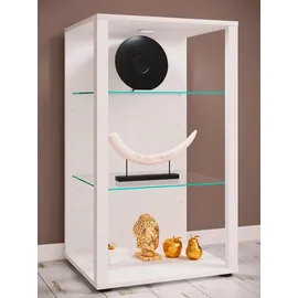 VCM Vitrine - weiß ¦ Maße cm