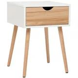 Mondeer Nachttisch Mit Schublade, Beistellschrank, Schließfachschrank Im Skandinavischerstil,geeignet Für Wohnzimmer, Schlafzimmer, 404056cm-meerveil