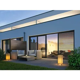GROJA Steckzaun-Set Solid-Rhombus 180 x 180 cm Beige/Bi-Color