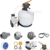 BESTWAY Flowclear Sandfilterpumpe mit Zeitschaltuhr 5,678 l/h 230 W (2022)