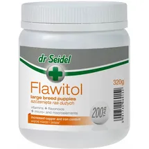 Dr Seidel Flawitol Vitamine für große Rassen Welpen 200 Tabletten