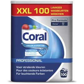 Coral Professional Optimal Color Fein- und Buntwaschmittel, Pulver, 6,25 kg