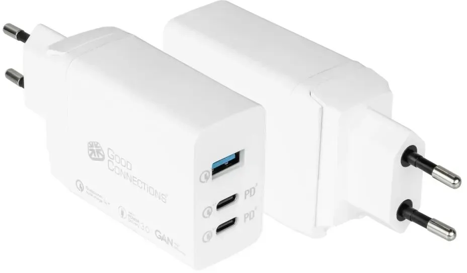 Alcasa PCA-W007W Ladegerät für Mobilgeräte Universal Weiß AC Schnellladung Drinnen