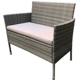 Trendline Rattanbank 2 Sitzer Greta 103 x 59 x 85 cm