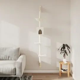 vidaXL Kratzbaum 187 cm Creme