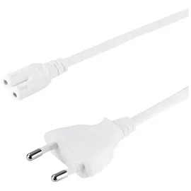 Logilink CP193W Strom Netzkabel Weiß 5.00 m