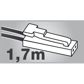 Elektra Spiegelleuchte LD 8104 300mm schwarz 24 V/DC