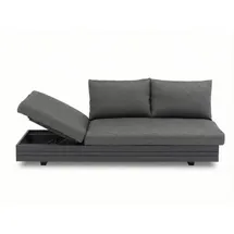 Zebra Technologies Zebra Cubo Neo Lounge 3-Sitzer graphite 198 x 81 x 76 cm inkl. Polster