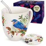 YC YANG CHAI Teetasse 0,9 l Weiß