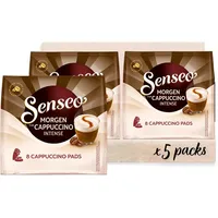Pads Morgen Cappuccino Intense, 5 x 8 Getränke, 40 Kaffeepads