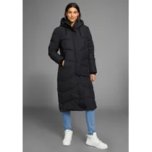 POLARINO Steppmantel in Schwarz, & Gr.: 42