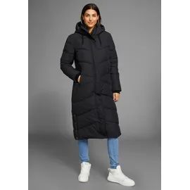 POLARINO Steppmantel in Schwarz, & Gr.: 42