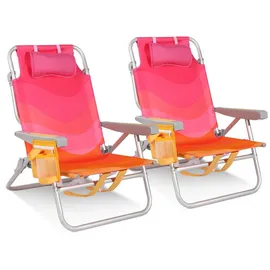 HOMECALL Campingstuhl Klappstuhl Pink