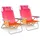 HOMECALL Campingstuhl Klappstuhl Pink