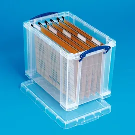 Really Useful Box Aufbewahrungsbox 19C 39,5x29x25,5cm 19l transparent