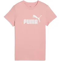 Puma Essentials No. 1 Logo T-Shirt Damen 18 pink
