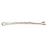 Comair Haarklemmen Pretty Fashion gold gewellt 48mm 500 Stück, 48 mm,